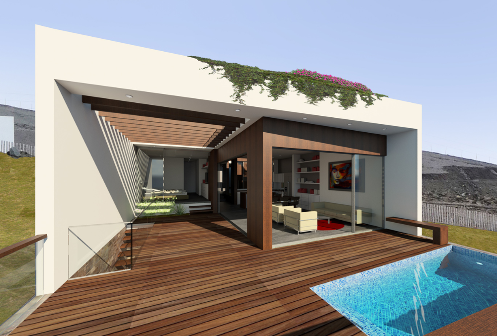 Casa de Playa Render
